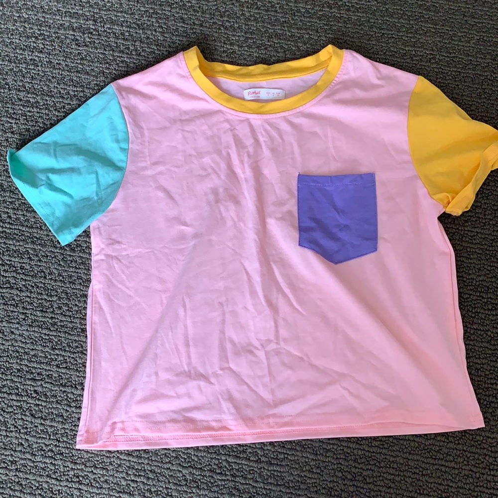 colorful short sleeve shirt